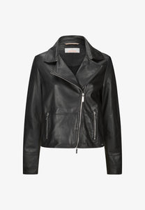 Milestone - Aba Leather Jacket - Black