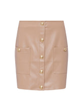 Load image into Gallery viewer, L&#39;AGENCE - Truman Mini Skirt w Snaps - Chanterelle
