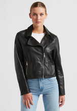 Load image into Gallery viewer, Milestone - Aba Leather Jacket - Black
