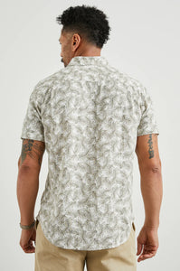 Rails - Carson Shirt - Palm Americano White