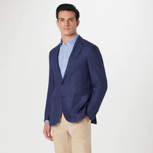 Load image into Gallery viewer, Bugatchi - Two Button Linen Blazer - Navy
