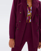Load image into Gallery viewer, DVF - Maira Jacket - Wine Pink

