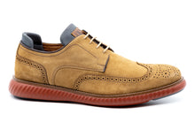 Load image into Gallery viewer, Martin Dingman - Countryaire Suede Leather Wingtip Shoe - Khaki
