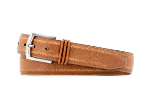 Martin Dingman - Bermuda Braid Leather Belt - Old Saddle