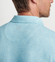 Load image into Gallery viewer, Peter Millar - Trellis Performance Jersey Polo - Iced Aqua
