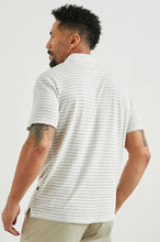 Load image into Gallery viewer, Rails - Napoli Shirt - Cream Barley Stripe
