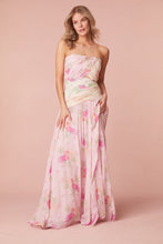 Load image into Gallery viewer, Love Shack Fancy - Pintil Strapless Gown - Garden Sunset
