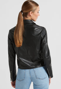Milestone - Aba Leather Jacket - Black