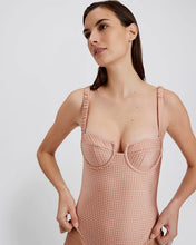 Load image into Gallery viewer, Solid &amp; Striped - The Verona One Piece - Taupe Polka Dot
