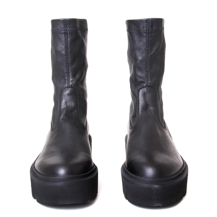markedsføring Vejfremstillingsproces Grine Lofina - Leather Platform Boot - Black – Shooze Boutique Kingston