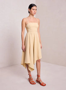 A.L.C. - Verona Stretch Linen Dress - Dune