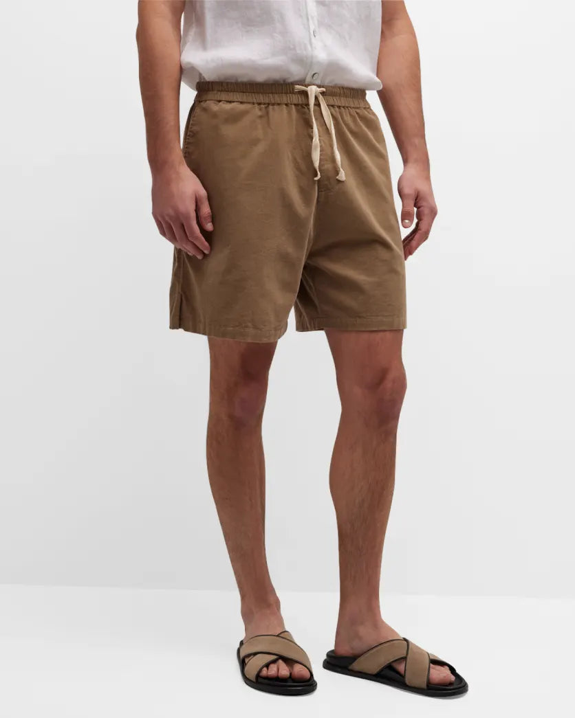 Frame - Light Weight Cord Shorts - Dark Beige