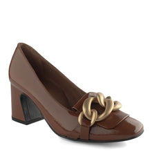 Load image into Gallery viewer, Paul Green - Ozzie Pump - Cognac Crinkled Patent
