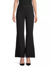 Load image into Gallery viewer, Minnie Rose - Cotton Blend Wide Leg Pant - Black
