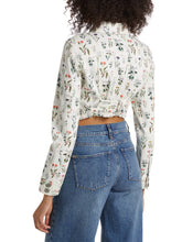 Load image into Gallery viewer, Alice + Olivia - Nelson Floral Cropped Denim Jacket - Georgia Floral
