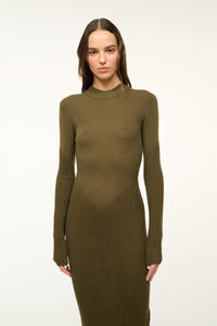 STAUD - Ramona Dress - Sergeant Green