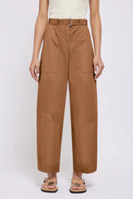 Load image into Gallery viewer, SIMKHAI - Jenny Belted Cropped Pant - Hickory
