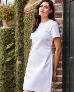 Jude Connally - Daria Cotton Sateen Dress - White