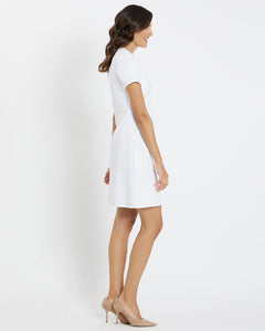 Jude Connally - Daria Cotton Sateen Dress - White