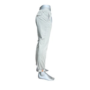 Alberto - Jump Slim Fit Cloth Pant - Light Grey
