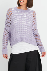 Planet - Mini Crochet Sweater - Lavender