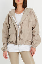 Load image into Gallery viewer, Planet - Cargo Drawstring Jacket - Fawn
