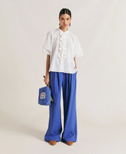 Load image into Gallery viewer, Momoni - Lanzarote Gauze Pant - Blue
