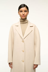 Staud -Chrysalis Coat Oyster