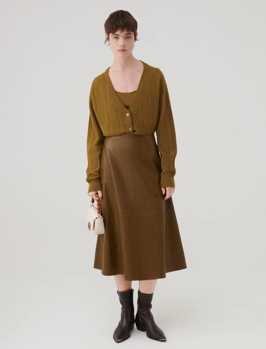 Marella - Agreste Skirt - Olive