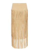 Load image into Gallery viewer, L&#39;AGENCE - Karolina Fringe Skirt - Croissant
