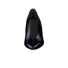 Load image into Gallery viewer, Paul Green - Stacia Heel - Black Crinkled Patent Leather
