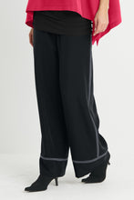 Load image into Gallery viewer, Planet - Peachskin Tuxedo Pants - Black/Obsidian
