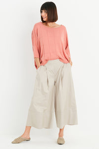 Planet - Gaucho Pant - Fawn