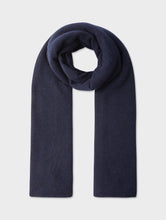 Load image into Gallery viewer, White + Warren - Cashmere Travel Wrap - Deep Navy
