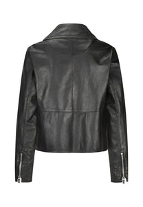 Milestone - Aba Leather Jacket - Black