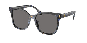 Tory Burch - Blue Tortoise w Dark Grey Polar Sunglasses