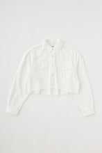 Load image into Gallery viewer, Moussy - Southfork Cropped Shirt - White
