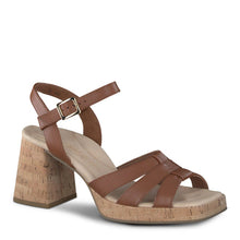 Load image into Gallery viewer, Paul Green - Tina Sandal - Cognac Leather
