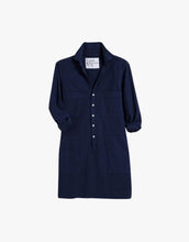 Load image into Gallery viewer, Frank &amp; Eileen - Long Sleeve Playsuit Dress - Navy
