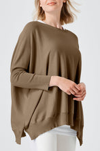 Load image into Gallery viewer, Planet - Pima Cotton Oversized Crewneck Knit - Loden
