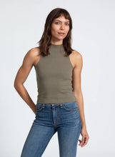 Load image into Gallery viewer, ASKK - Ribbed Mock Neck Tank
