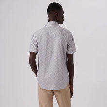 Load image into Gallery viewer, Bugatchi - Miles Abstract Print Ooohcotton Short Sleeve Shirt - Aloe
