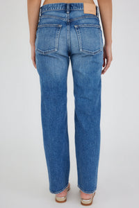 Moussy - Willowen Straight Jean - Blue