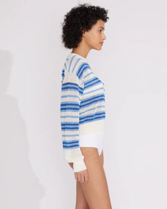 Solid & Striped - The Tobi Sweater - Marina Blue Stripe