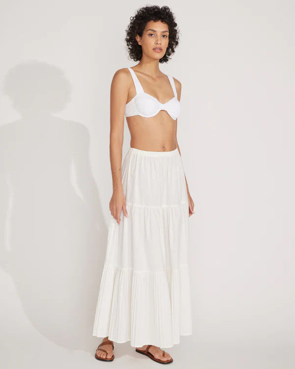 Solid & Striped - The Addison Skirt - Marshmallow