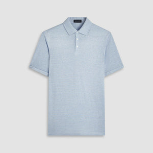 Bugacthi - SS Three Button Polo - Air Blue