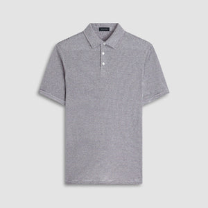 Bugatchi - SS Three Button Polo - Navy