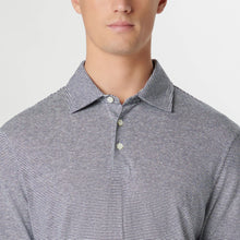 Load image into Gallery viewer, Bugatchi - SS Three Button Polo - Navy
