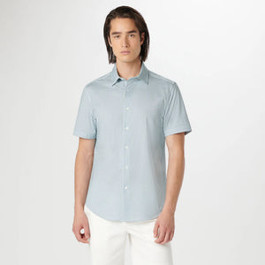 Bugatchi - OoohCotton Miles SS Shirt - Turquoise