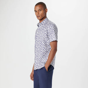 Bugatchi - OoohCotton Miles SS Shirt - Navy